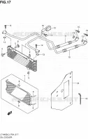 RADIATEUR D'HUILE pour Suzuki KINGQUAD 400 2013