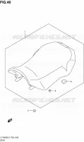 SELLE pour Suzuki KINGQUAD 400 2013
