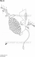 VENTILATEUR DE REFROIDISSEMENT pour Suzuki KINGQUAD 400 2013