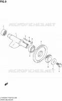 BALANCIER pour Suzuki KINGQUAD 450 2010