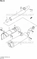 SILENCIEUX pour Suzuki KINGQUAD 450 2010