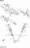ARBRE A CAMES   VALVE pour Suzuki KINGQUAD 450 2010