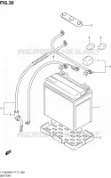 BATTERIE pour Suzuki KINGQUAD 450 2010