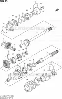 COUPLE CONIQUE pour Suzuki KINGQUAD 450 2010