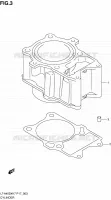 CYLINDRE pour Suzuki KINGQUAD 450 2010