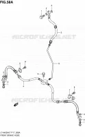 DURITE DE FREIN AVANT (LT A450XL0) pour Suzuki KINGQUAD 450 2010