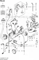 FAISCEAU ELECTRIQUE pour Suzuki KINGQUAD 450 2010