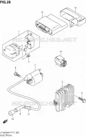 PARTIE ELECTRIQUE (P17) pour Suzuki KINGQUAD 450 2010