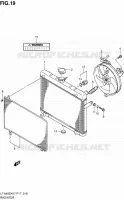 RADIATEUR pour Suzuki KINGQUAD 450 2010