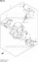 CORPS DE PAPILLON pour Suzuki KINGQUAD 500 2011