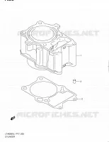 CYLINDRE pour Suzuki KINGQUAD 500 2011