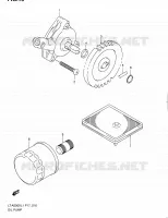 POMPE A HUILE pour Suzuki KINGQUAD 500 2011
