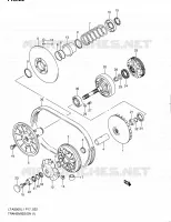 TRANSMISSION (1) pour Suzuki KINGQUAD 500 2011