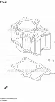 CYLINDRE pour Suzuki KINGQUAD 500 2012