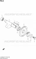 BALANCIER pour Suzuki KINGQUAD 500 2012