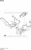 GARDE BOUE pour Suzuki KINGQUAD 500 2012