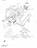ROUE LIBRE DE DEMARREUR pour Suzuki KINGQUAD 500 2012
