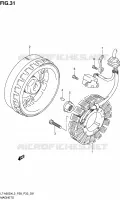 ALLUMAGE ROTOR   STATOR pour Suzuki KINGQUAD 500 2013