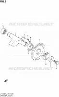 BALANCIER pour Suzuki KINGQUAD 500 2013