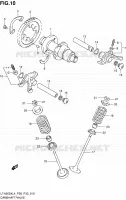 ARBRE A CAMES   VALVE pour Suzuki KINGQUAD 500 2014