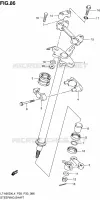 COLONNE DE DIRECTION pour Suzuki KINGQUAD 500 2014