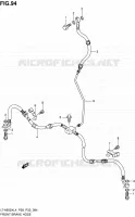 DURITE DE FREIN AVANT pour Suzuki KINGQUAD 500 2014