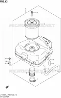FILTRE A AIR pour Suzuki KINGQUAD 500 2014