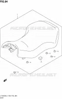 SELLE pour Suzuki KINGQUAD 500 2014