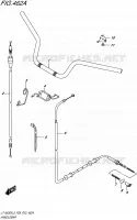 GUIDON pour Suzuki KINGQUAD 500 2015