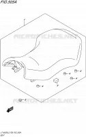 SELLE pour Suzuki KINGQUAD 500 2015