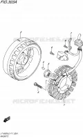 ALLUMAGE ROTOR   STATOR pour Suzuki KINGQUAD 500 2016