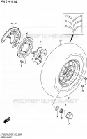 ROUE AVANT pour Suzuki KINGQUAD 500 2016