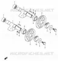 BALANCIER pour Suzuki KINGQUAD 700 2005