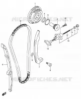 DISTRIBUTION pour Suzuki KINGQUAD 700 2005