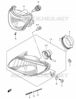 PHARE pour Suzuki KINGQUAD 700 2005
