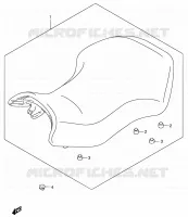 SELLE pour Suzuki KINGQUAD 700 2005