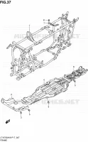 CADRE pour Suzuki KINGQUAD 750 2010