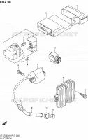 PARTIE ELECTRIQUE pour Suzuki KINGQUAD 750 2010