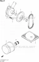 POMPE A HUILE pour Suzuki KINGQUAD 750 2010