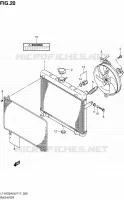 RADIATEUR pour Suzuki KINGQUAD 750 2010
