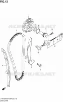 DISTRIBUTION pour Suzuki KINGQUAD 750 2010