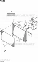RADIATEUR pour Suzuki KINGQUAD 750 2010