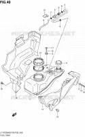 RESERVOIR D'ESSENCE pour Suzuki KINGQUAD 750 2010