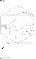 SELLE pour Suzuki KINGQUAD 750 2010