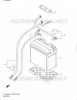 BATTERIE pour Suzuki KINGQUAD 750 2011