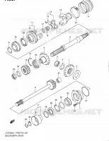 COUPLE CONIQUE pour Suzuki KINGQUAD 750 2011