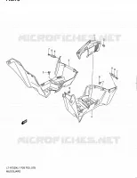 GARDE BOUE pour Suzuki KINGQUAD 750 2011