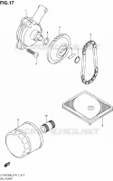 POMPE A HUILE pour Suzuki KINGQUAD 750 2012