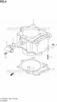 CYLINDRE pour Suzuki KINGQUAD 750 2013