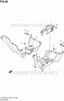 GARDE BOUE pour Suzuki KINGQUAD 750 2013